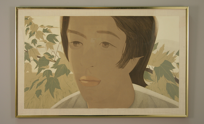 Boy with Branch II Alex Katz Aquatint on paper, 24" x 40.25" 1976