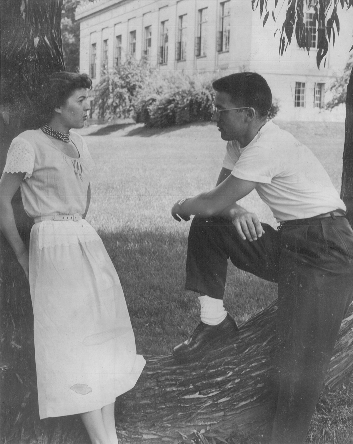 Courtesy John McGinley, BBA ’50 Courtesy John McGinley, BBA ’50