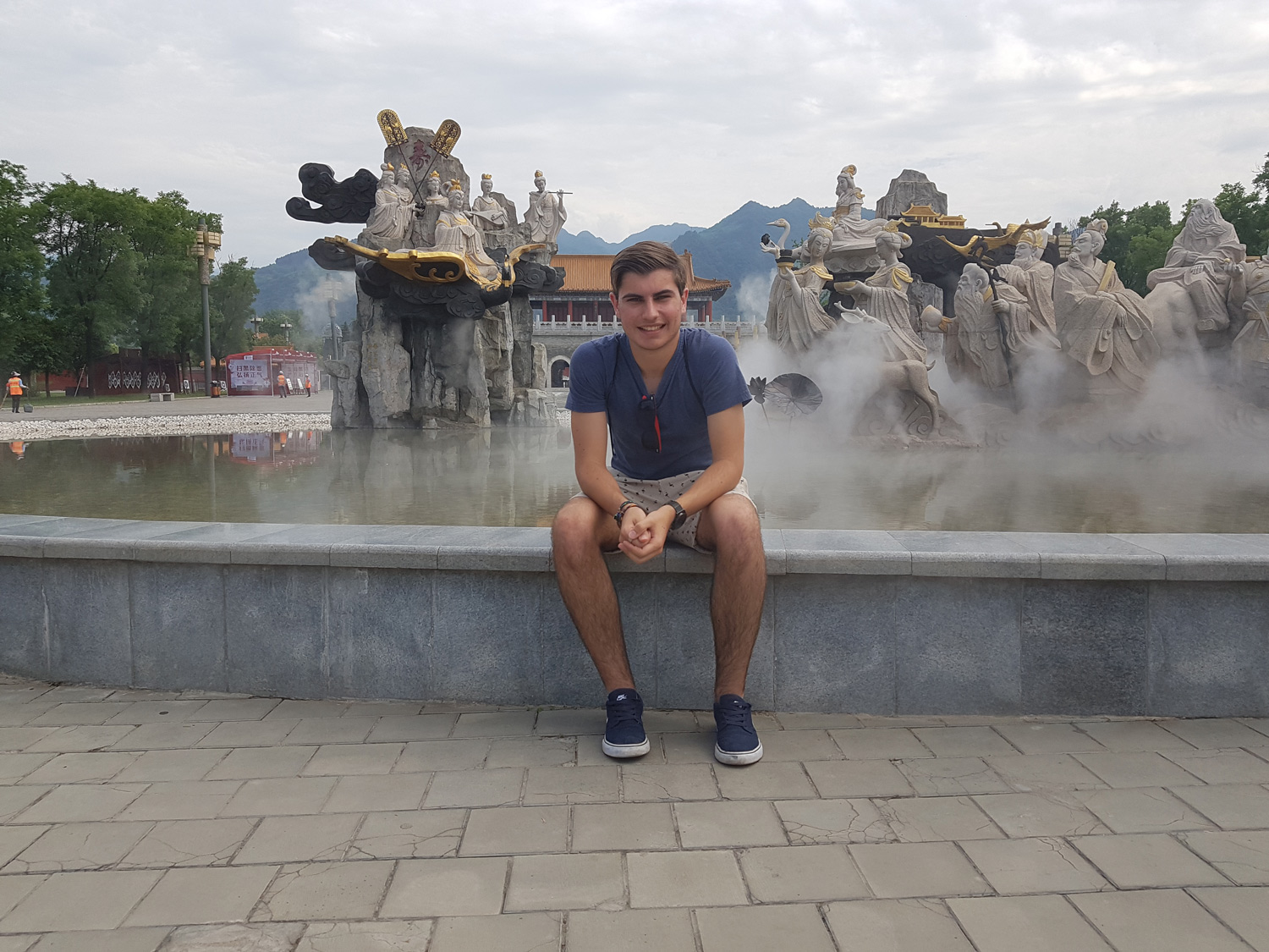 Alberto Yagüe Vázquez in Xi'an (China) Alberto Yagüe Vázquez in China