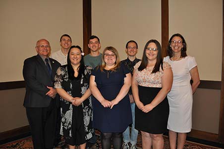 Mentors and campus administrators who worked with the scholars 