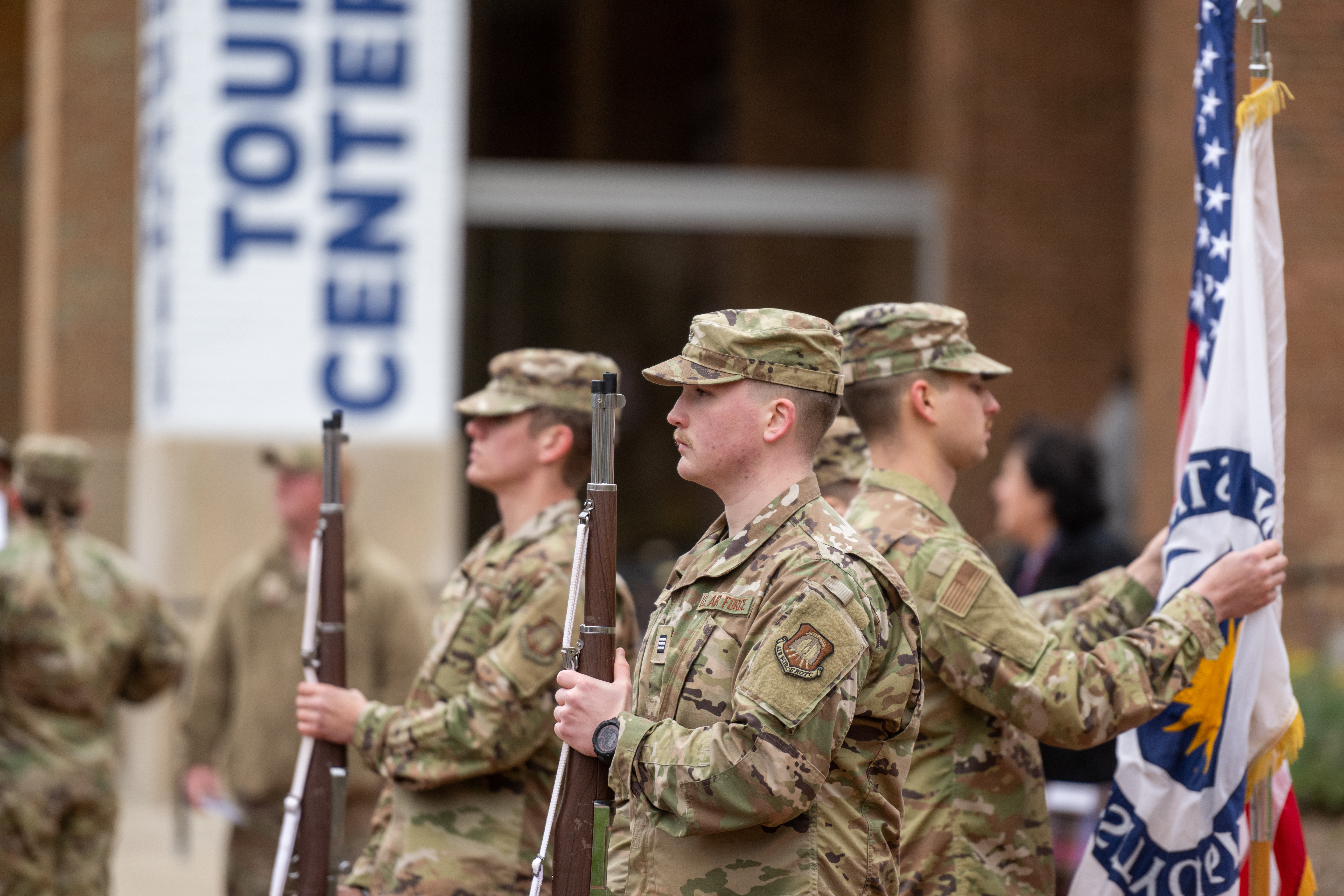 Kent State ROTC students