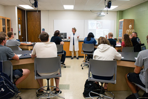 Photo of students in a classroom