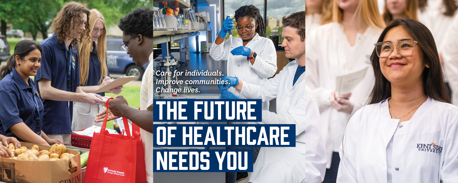 The future of healthcare needs you. Care for individuals. Improve communities. Change lives.
