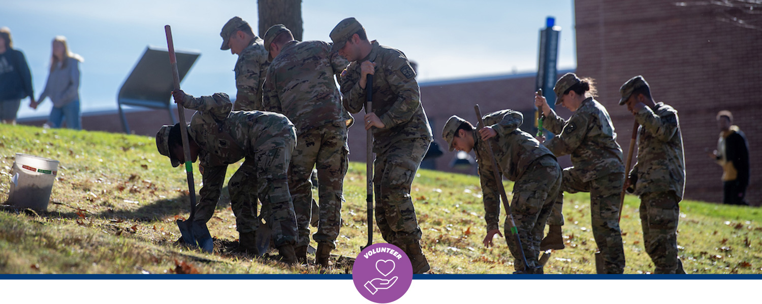 Veterans Day Daffodil Planting Kent State University