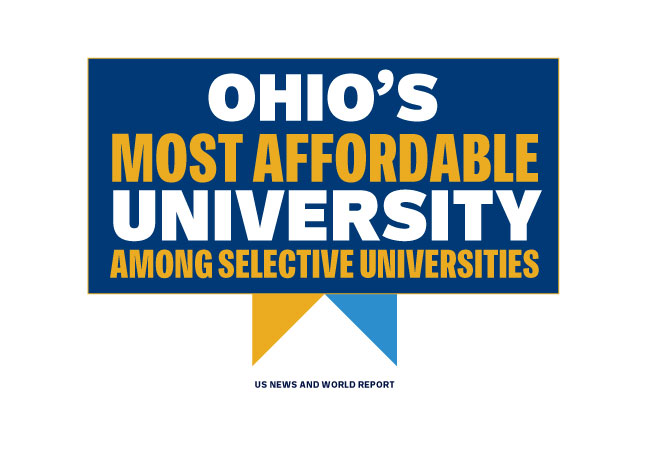Ohio's most affordable university among select universities