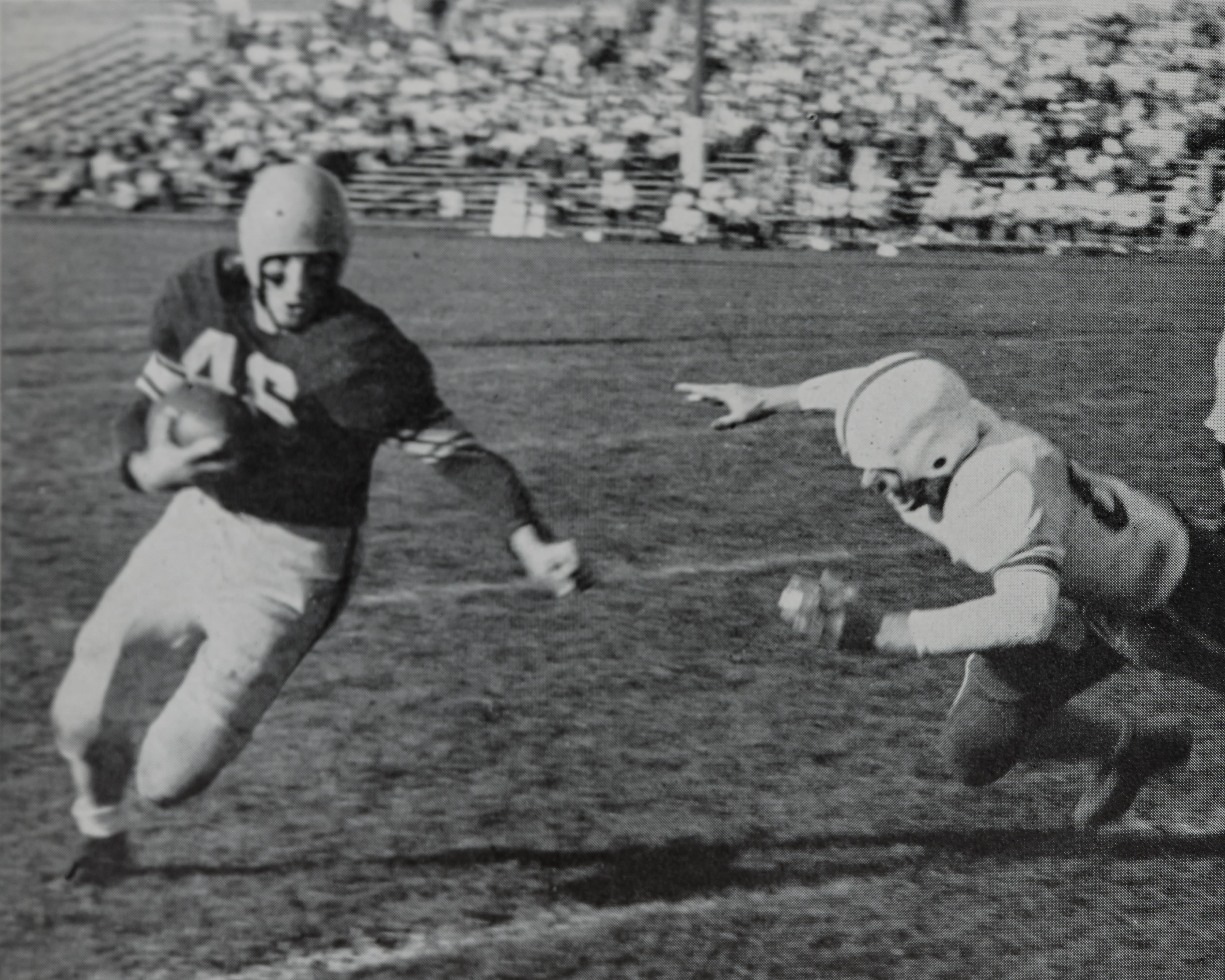 Football game in 1951