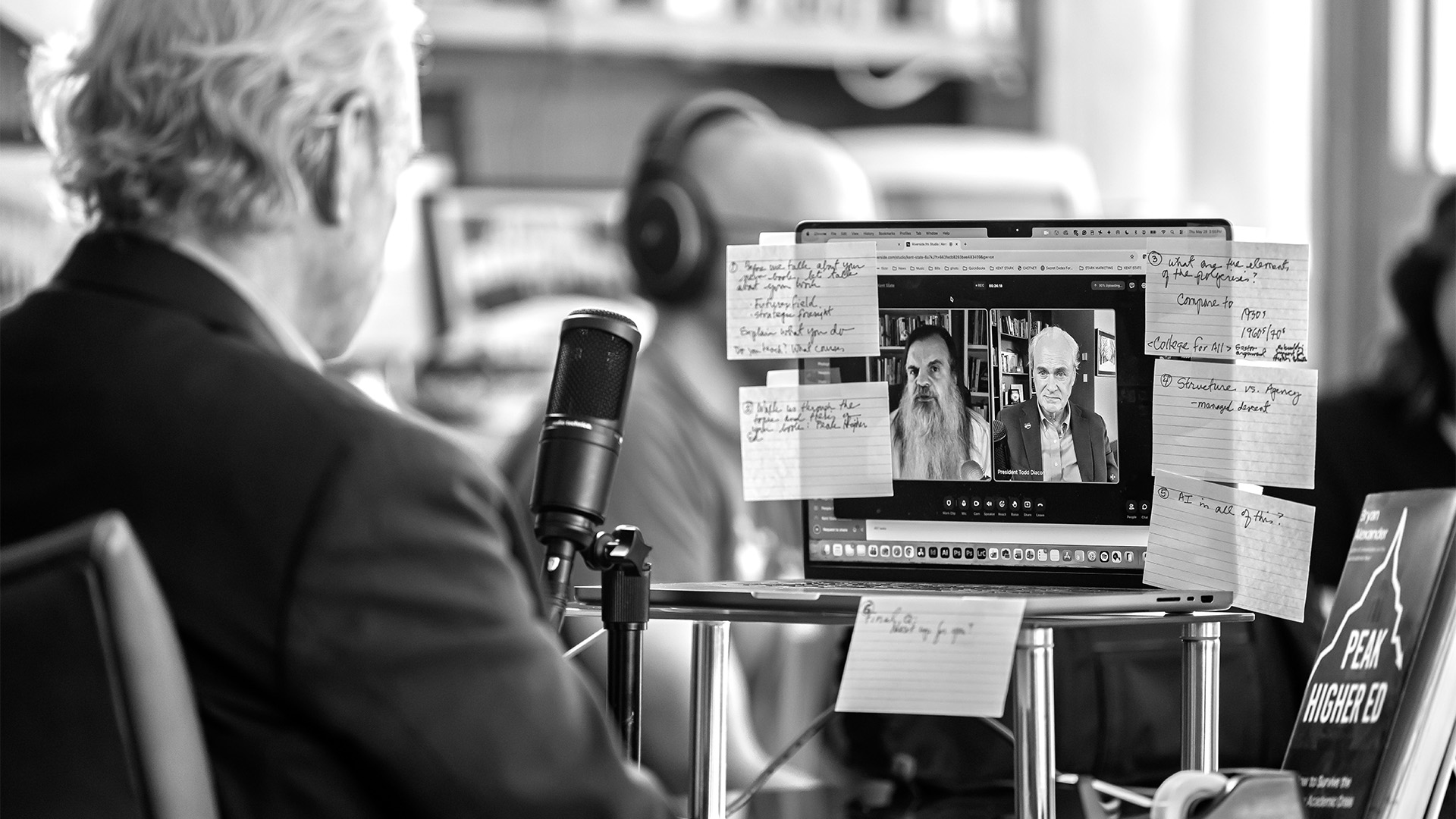 President Todd Diacon meets with Bryan Alexander for Episode 6 of the Toddcast