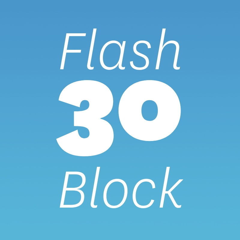 Flash 30 Block