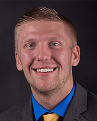 Headshot of Admissions Counselor AJ Armstrong