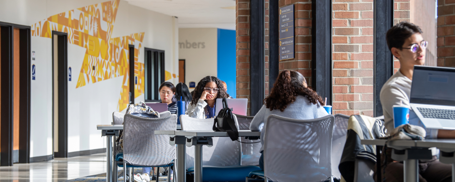 Special education students working in a ����ֱ�� State classroom