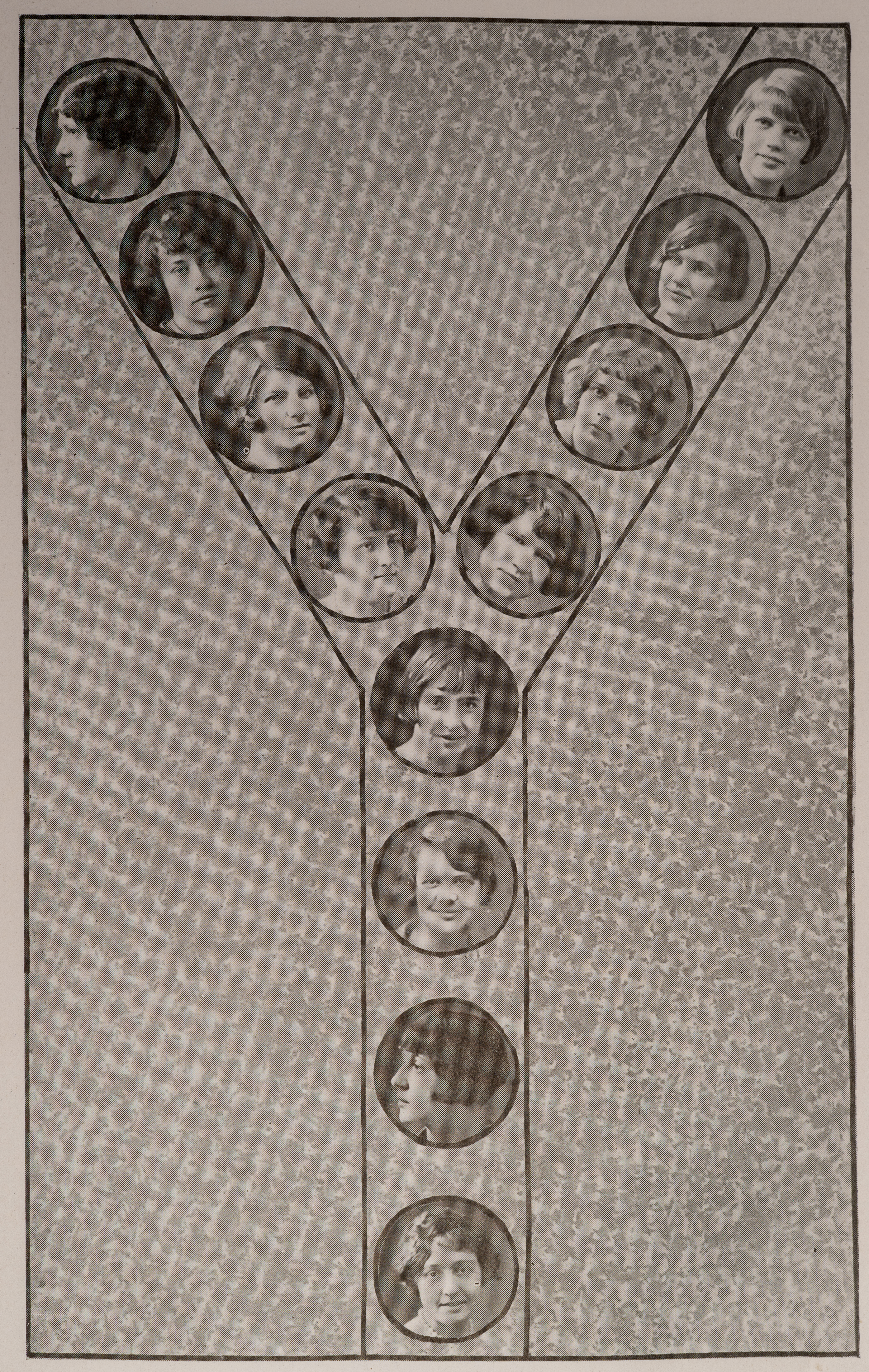 Sorority members in 1926