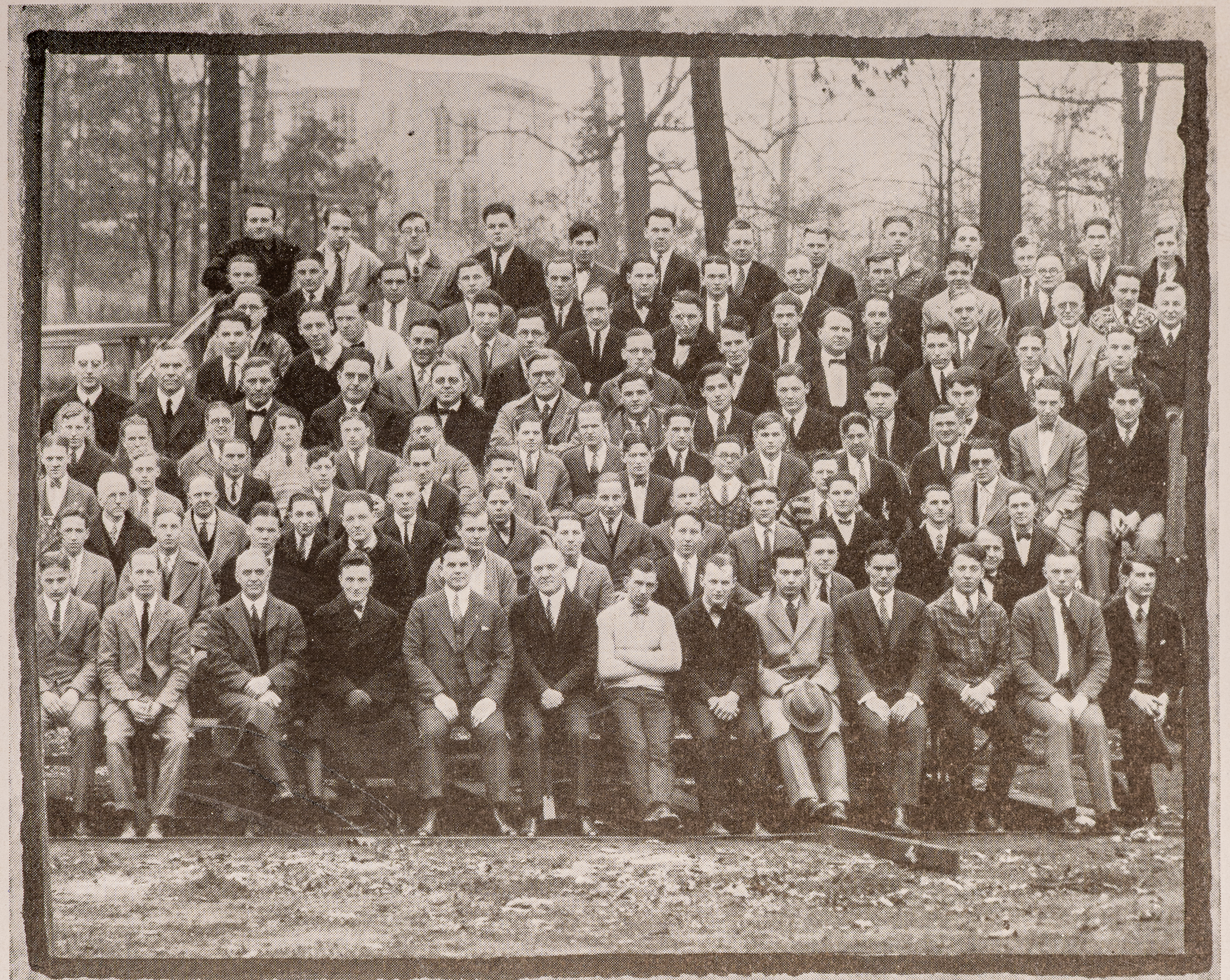 Men's club in 1926