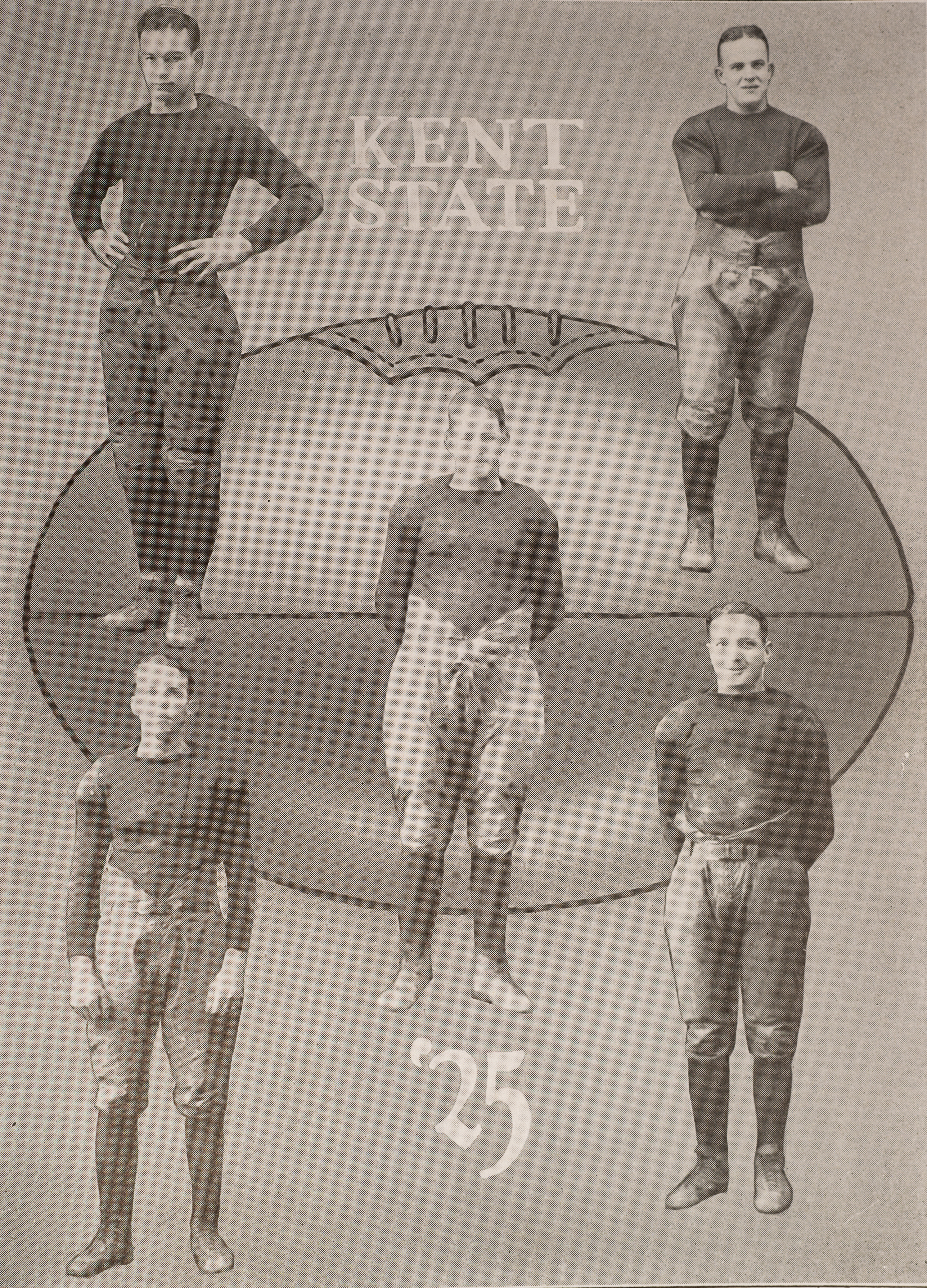 Football players in 1925