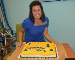 Mindy Madzia Mindy Madzia, Physical Therapist Assistant Technology Clinical Instructor of the Year