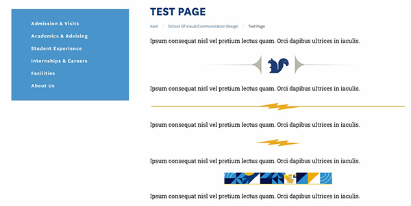 Drupal Horizontal Rules