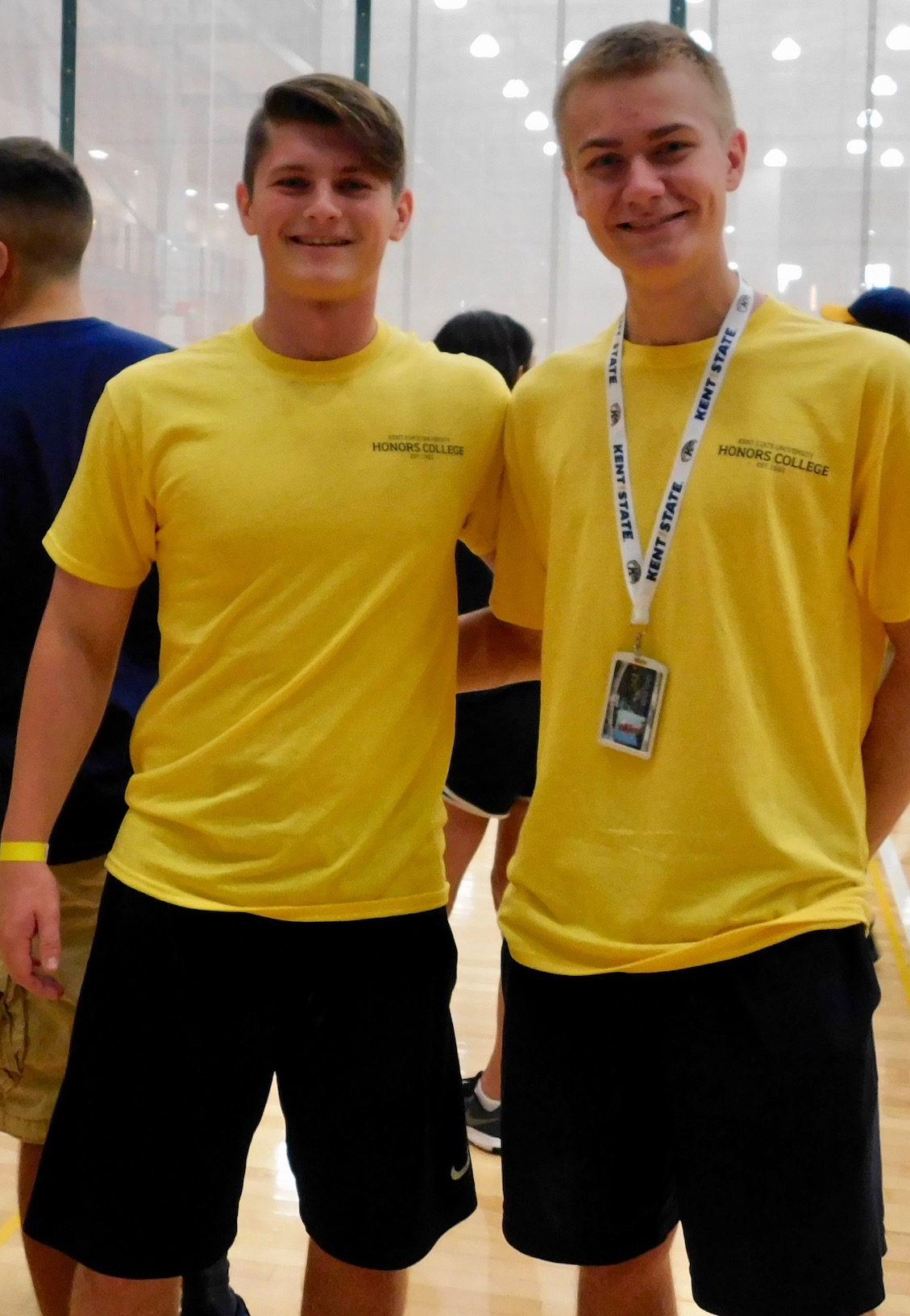 Two male students from Honors Leadership Academy