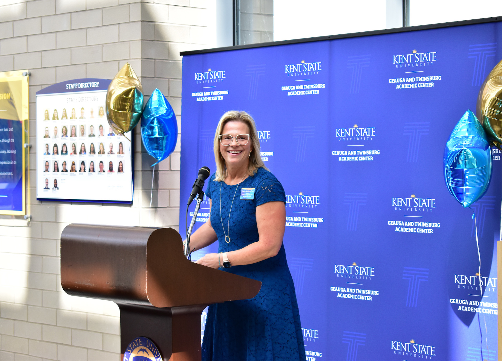 Angela Spalsbury, CAO and Dean of Twinsburg Academic Center.