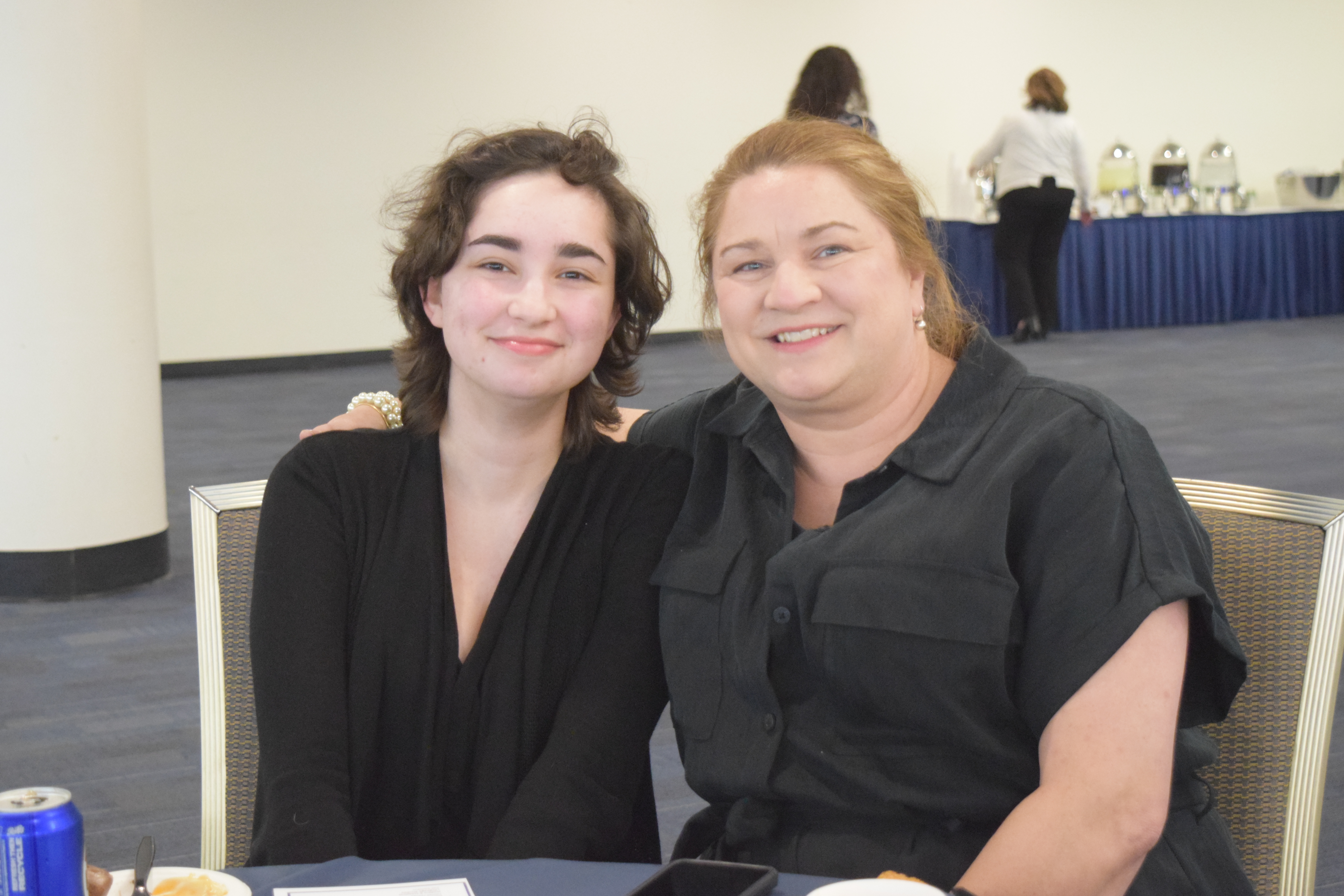Lorna Benden (left)