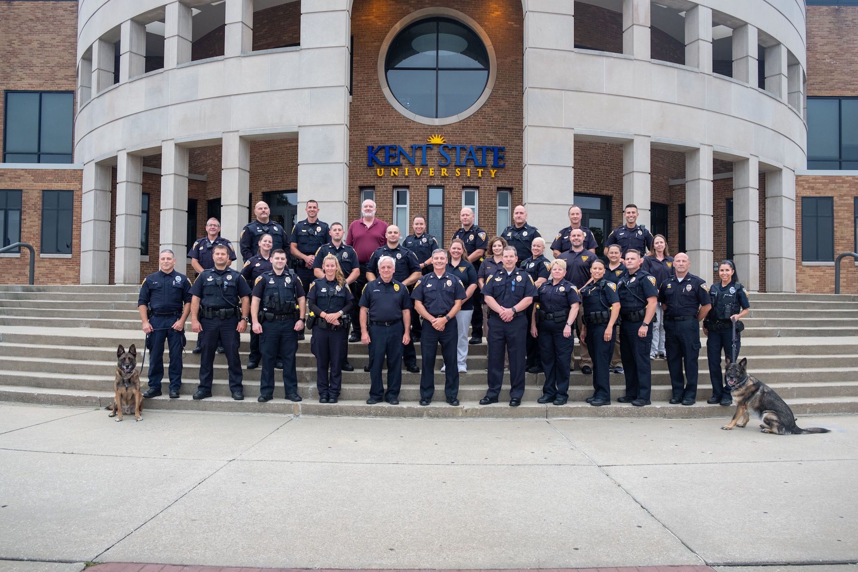 MŮ Police Department group photo