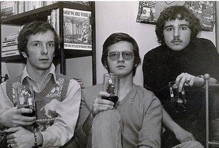 Eric Desetti with friends in the past