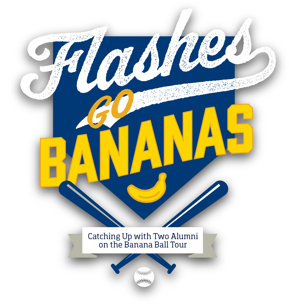 Flashes Go Bananas - We catch up with two alumni on the Banana Ball Tour