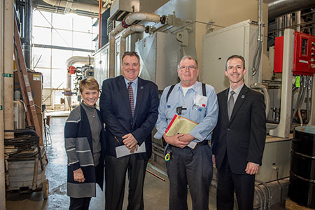 Frank Renovich receiving the President's Award of Distinction