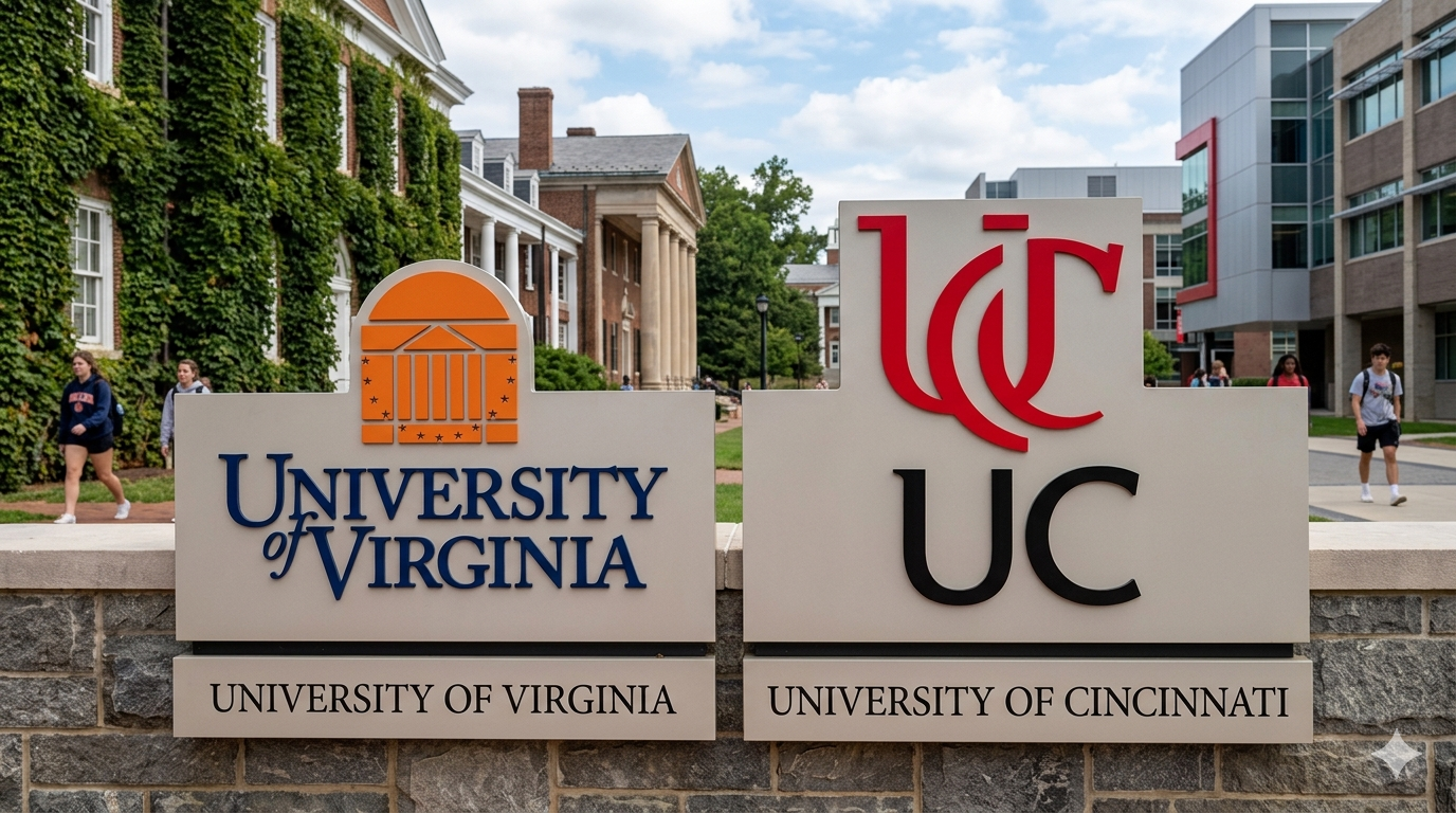 U of VA and UC