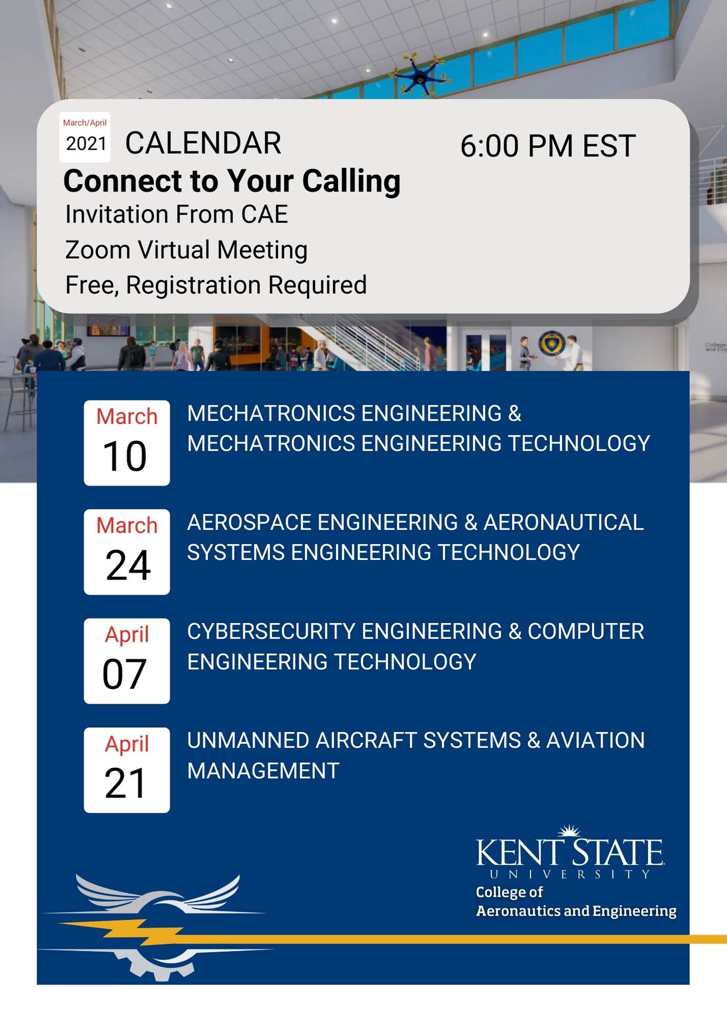 Connect to Your Calling Event Flyer