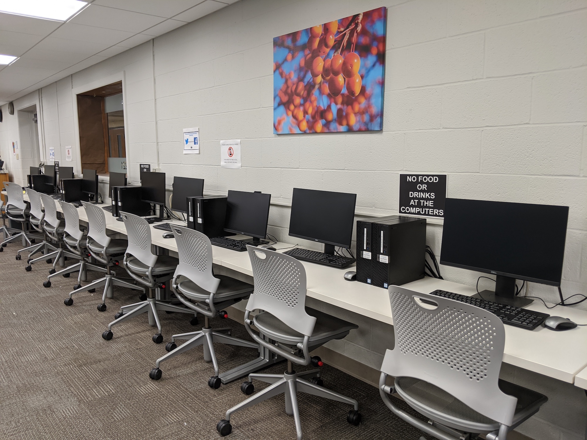 Computers in the Instructional Resource Center