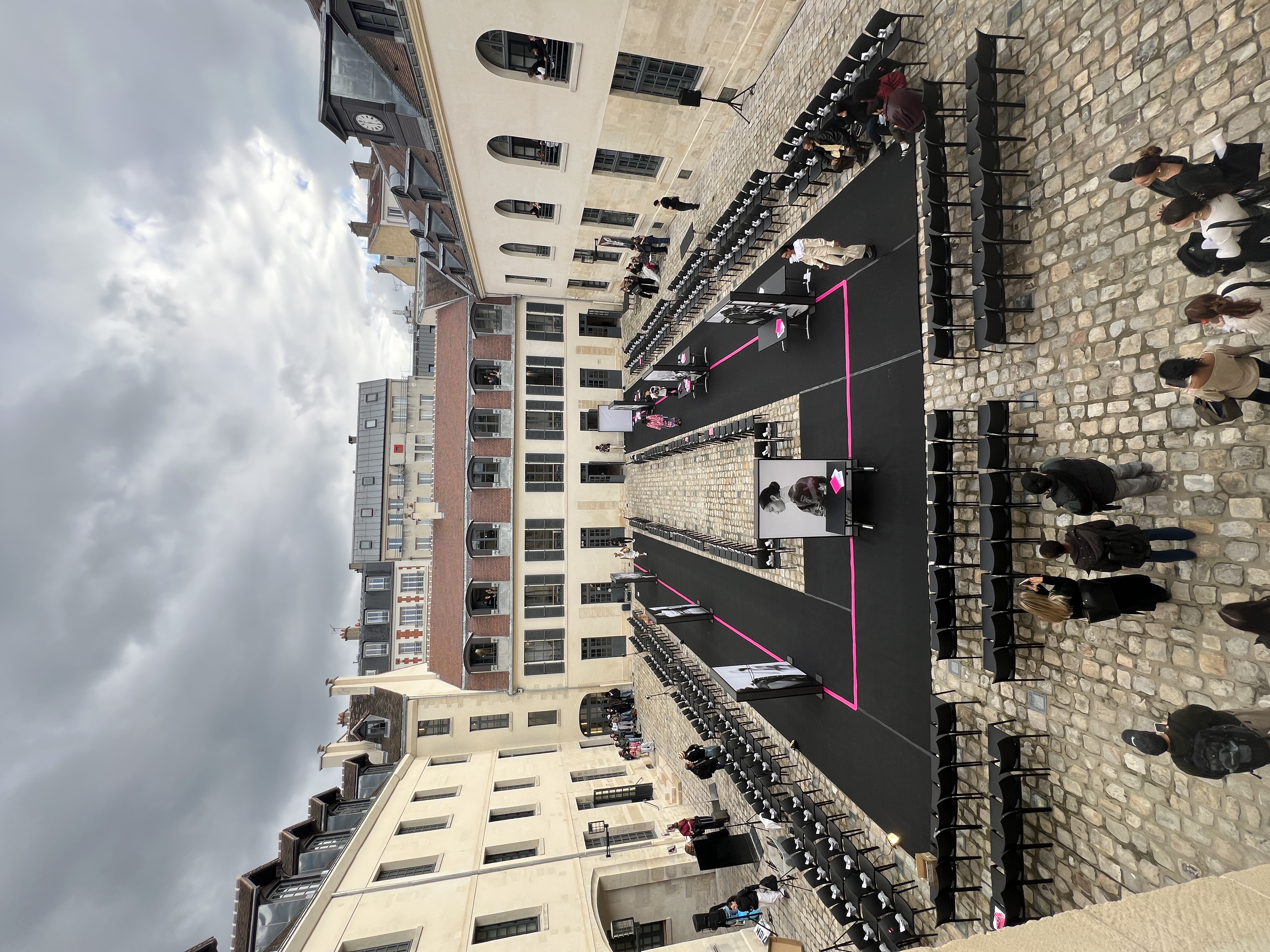 Paris fashion building