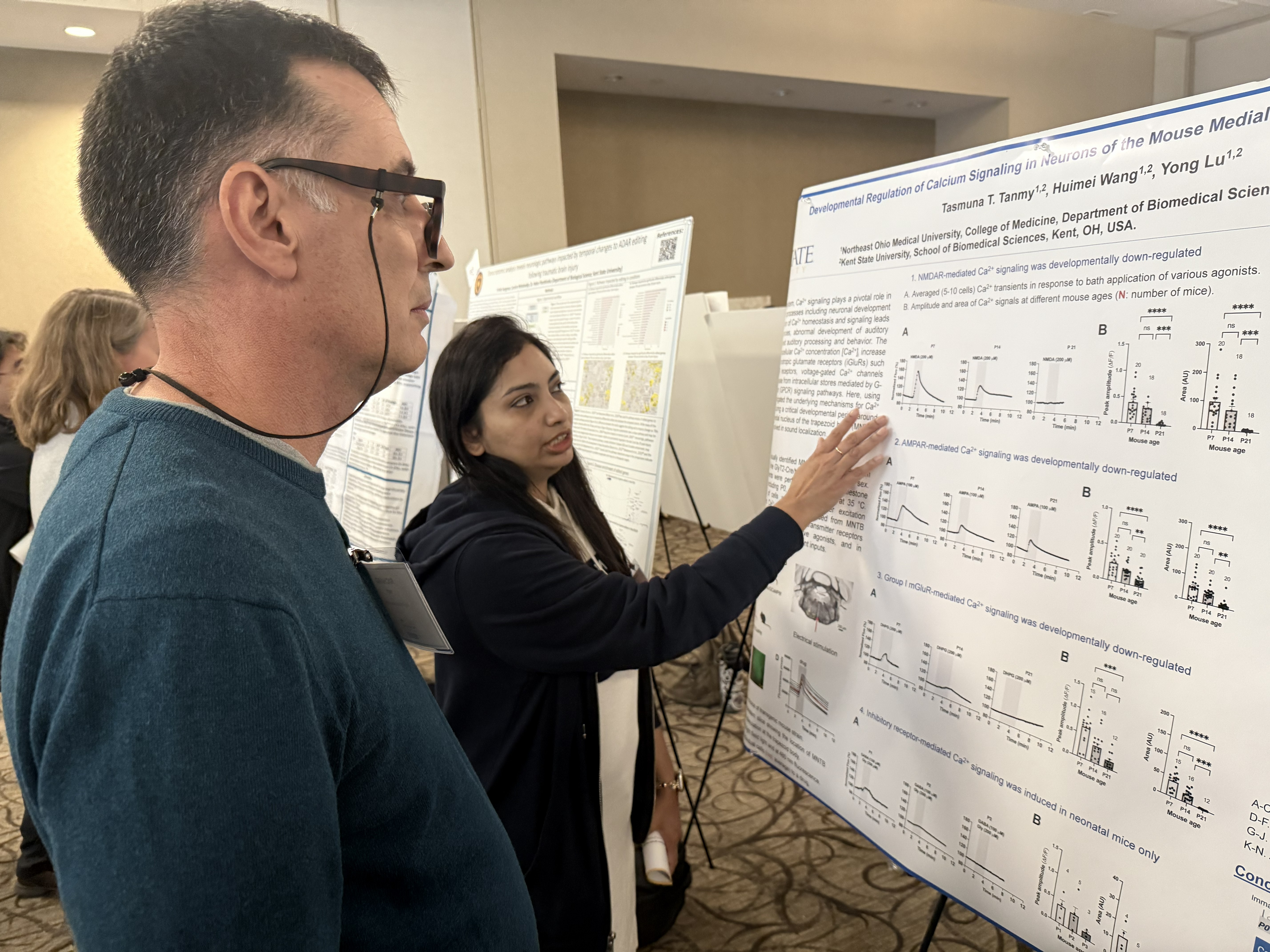The poster session at the 2025 Brain Health Symposium The poster session at the 2025 Brain Health Symposium
