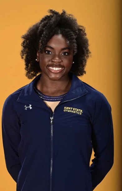 Honors College student and Division I gymnast, Kyndall Gilbert.