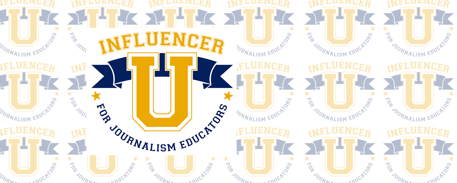 Influencer University logo for journalism educators