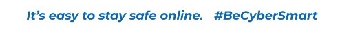 It's easy to stay safe online