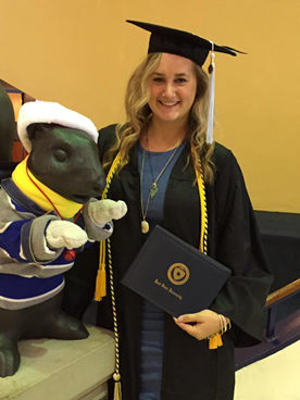 Early Childhood graduate student Justine DeFrancesco