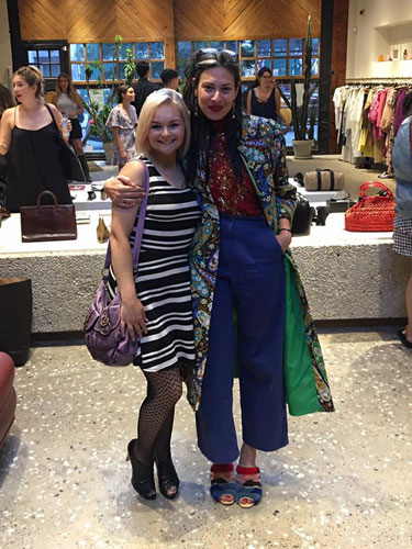 Kendra Snatchko (left) with Stacy London from TLC’s “What Not to Wear” Kendra Snatchko (left) with Stacy London from TLC’s “What Not to Wear”