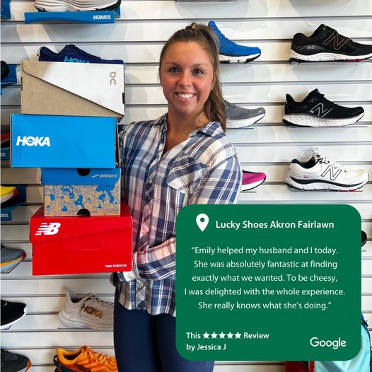 Emily McCullough, Kent State alumna and Lucky Shoes merchandising manager, started as an intern seven years ago. Emily McCullough, Kent State alumna and Lucky Shoes merchandising manager, started as an intern seven years ago.