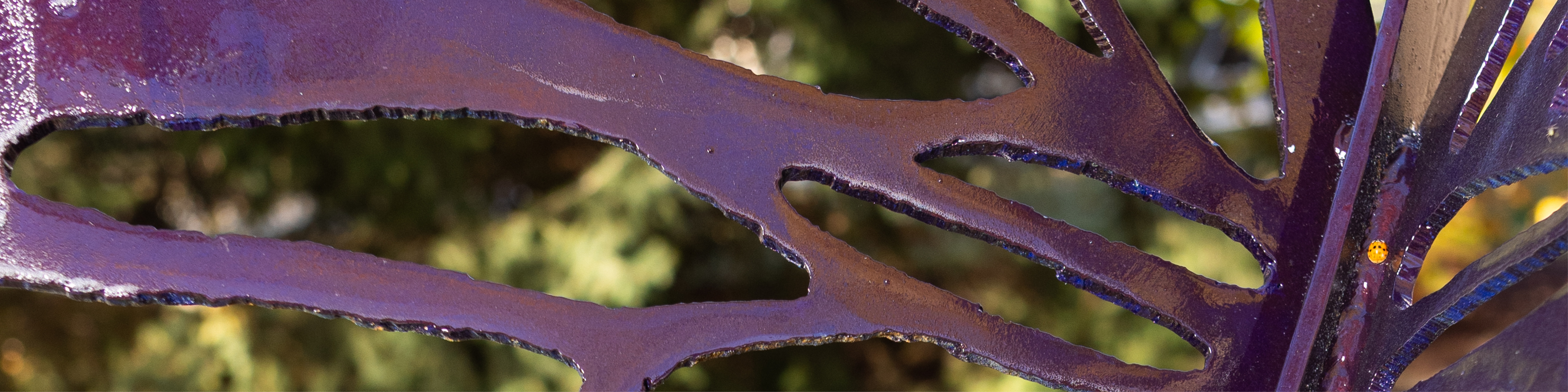 Detailed image of a butterfly sculpture