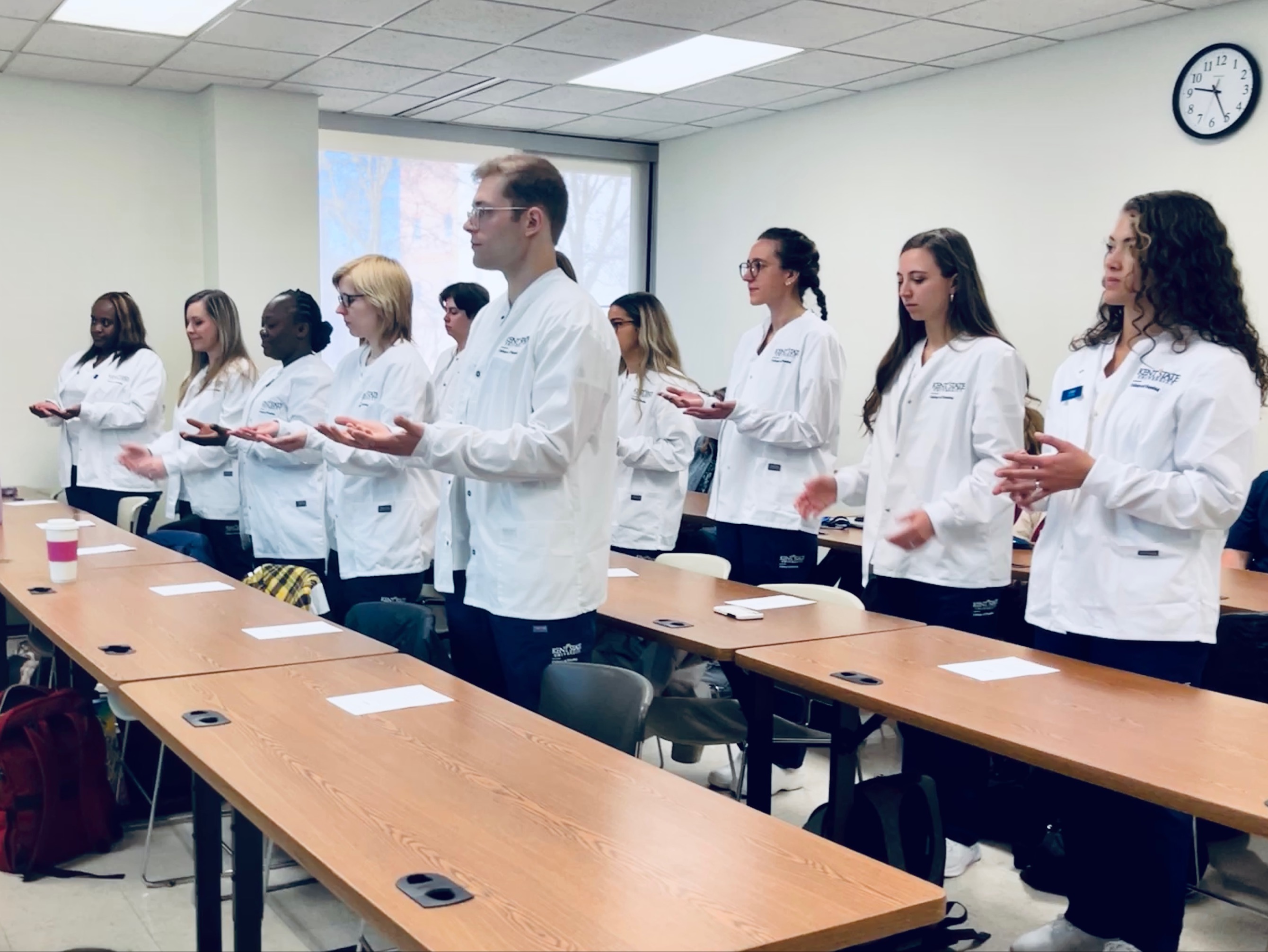 ABSN White Coat Ceremony - Blessing of Hands