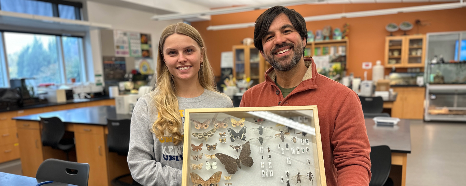 Kendall Myers and Dr. Matt Lehnert