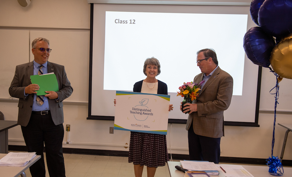 Dr. Osborn surprise visit in the classroom