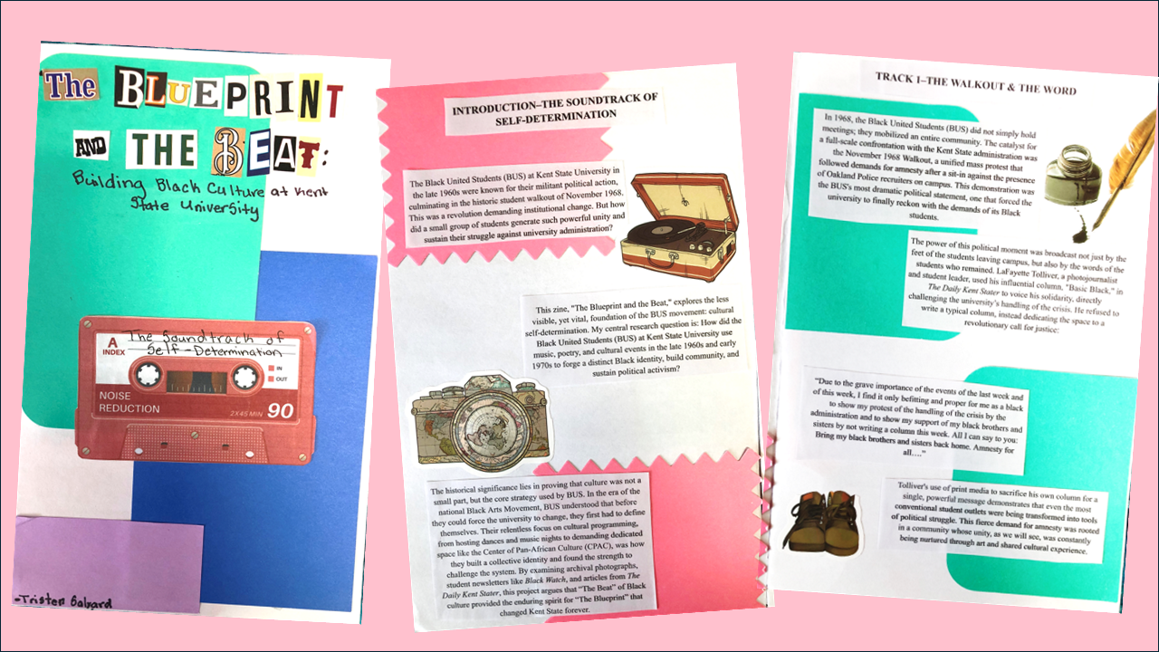 Student History class art project that explores history of black culture at 91PORNA