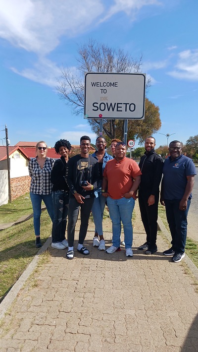 СƬƵ students in Soweto, South Africa