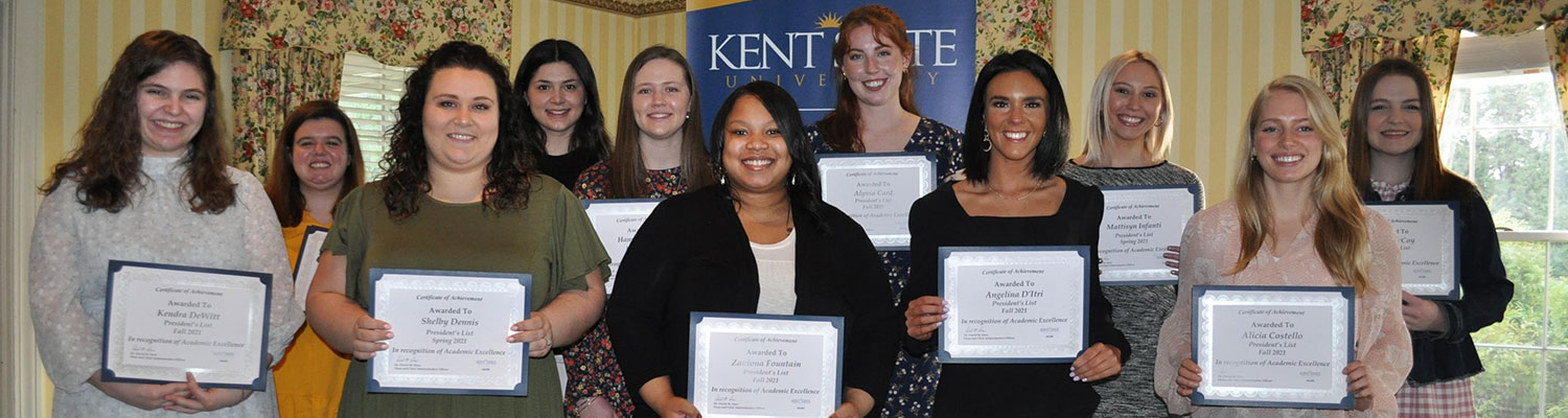 President’s List awardees