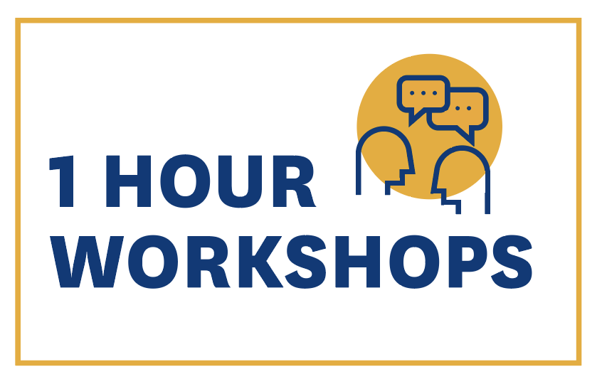 One hour workshops icon