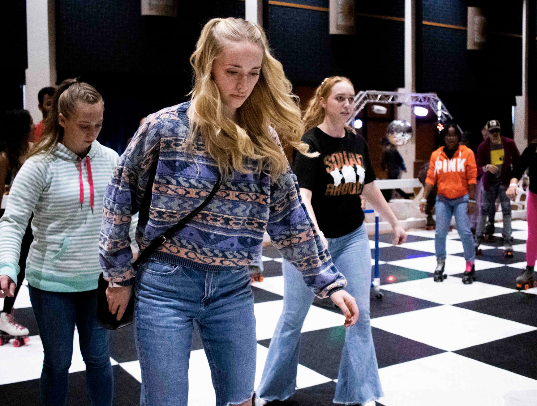 Throwback Skating at the Student Center