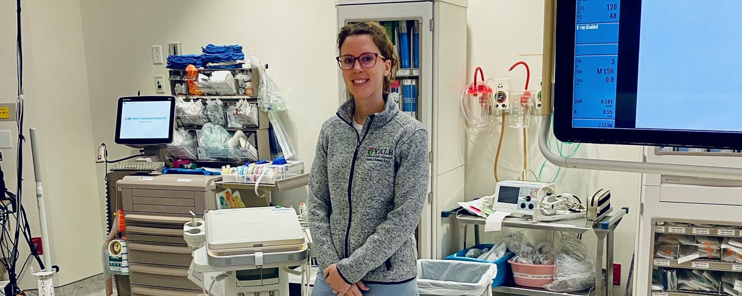 Tabitha Lockhart鈥檚 career has taken her from Kent State's Salem Campus to Yale New Haven Hospital. Tabitha Lockhart鈥檚 career has taken her from Kent State's Salem Campus to Yale New Haven Hospital.