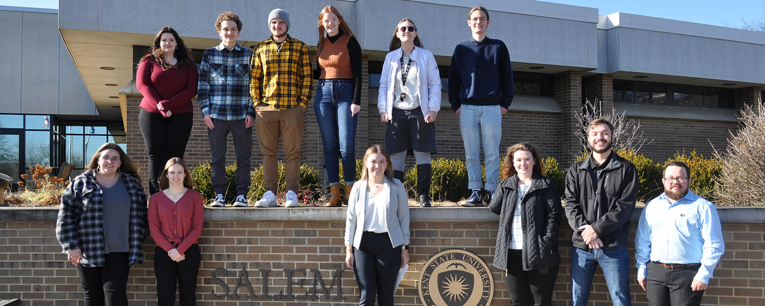 Winners from the 2022 Undergraduate Research Conference at ϲ Salem.