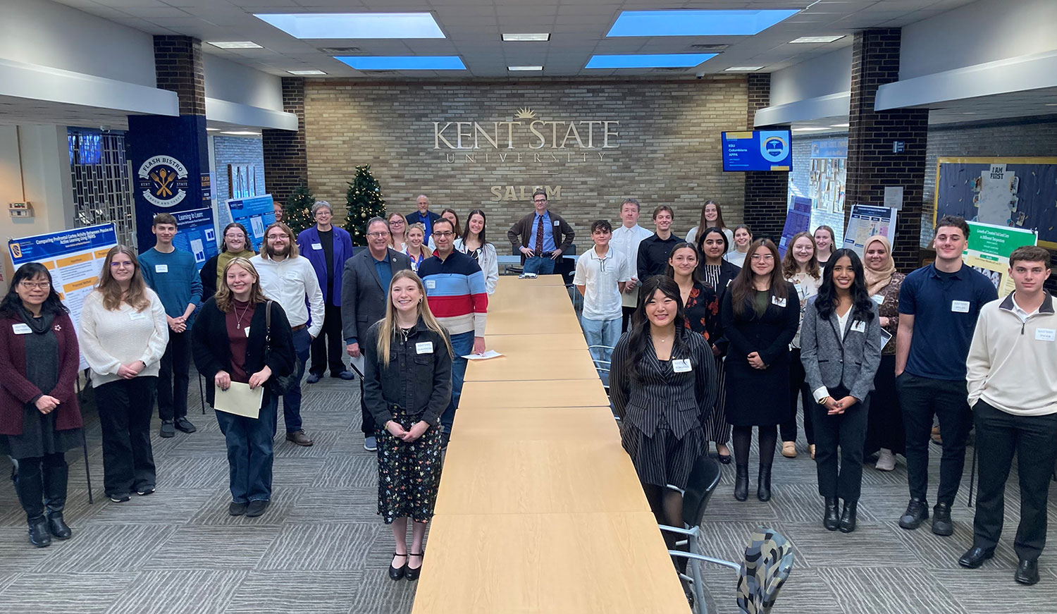 The annual Undergraduate Research Conference took place with help and participation from students and faculty members who served as judges, committee members and/or mentors. 