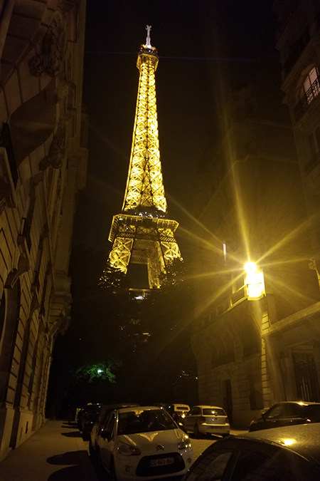 Nicole Brooks, associate IT security analyst with the Division of Information Services, shared this photo of the Eiffel Tower lit up at night during her vacation to Paris. Nicole Brooks, associate IT security analyst with the Division of Information Services, shared this photo of the Eiffel Tower lit up at night during her vacation to Paris.